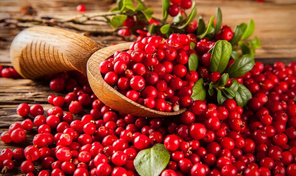 cranberry for the treatment of prostatitis