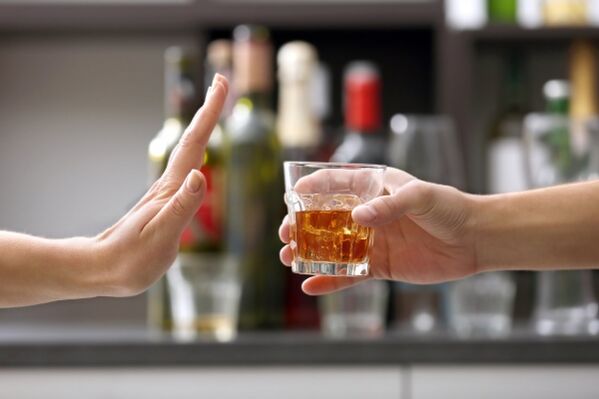 Refusal of alcohol as a way to prevent prostatitis